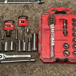 NEW CRAFTSMAN Wrenches/Sockets/Extension adapters/ Etc…