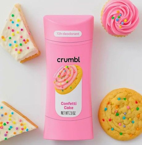 Dove Confetti Cake and Strawberry Crumb Cake Deodorant