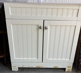 Bathroom cabinet with sink