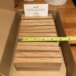 Place Card Holder - Natural Oak Wood