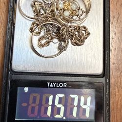 10K 14K and 18K gold