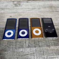 iPod Nano Lot of 4. 