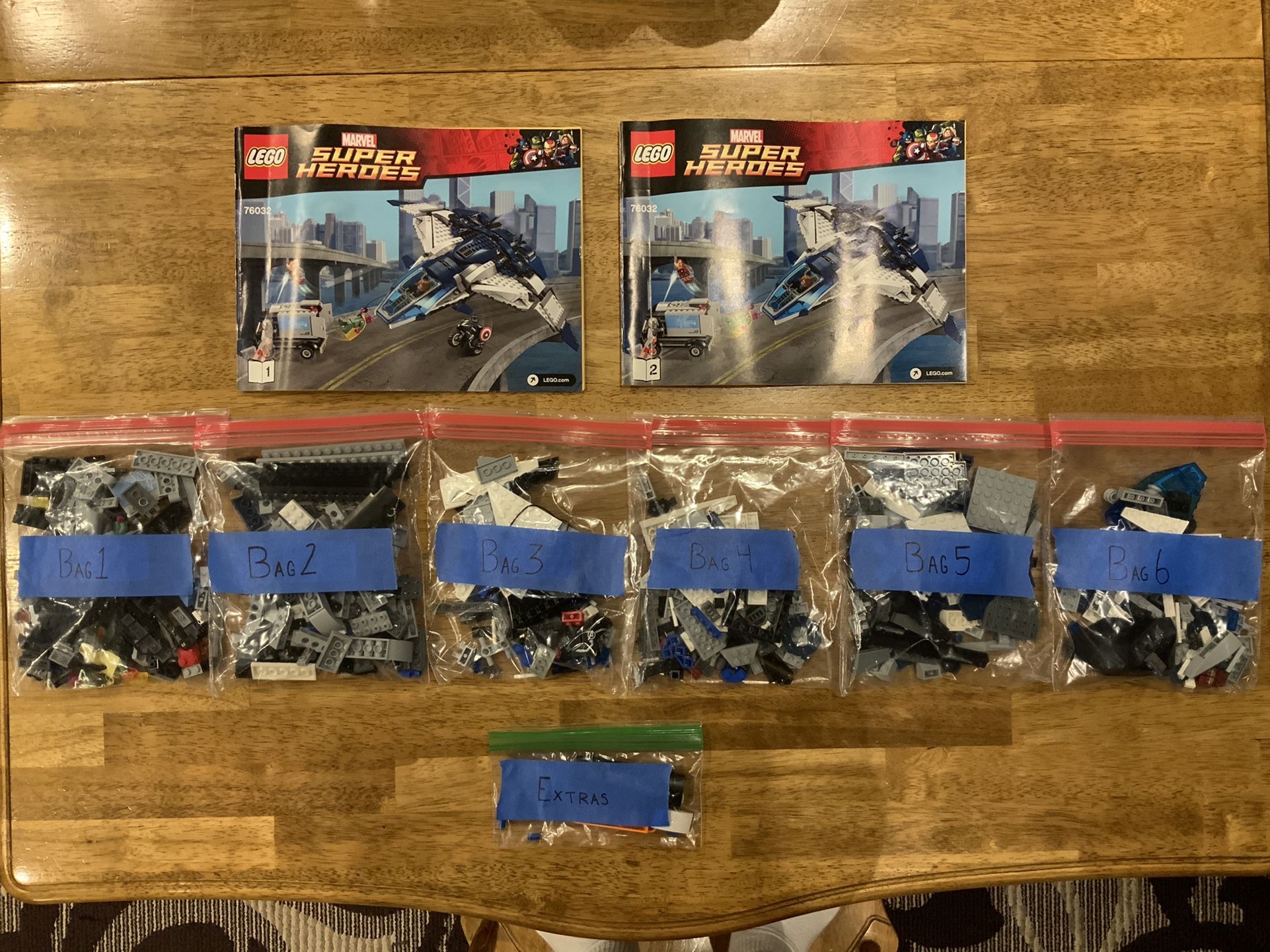 Lego Avengers Quinjet City Chase Set
