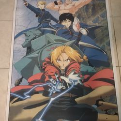 Full Metal Alchemist Wall Scroll (Buy Or Trade) Collectable Anime Merchandise 
