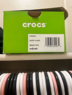 Pink Crocs