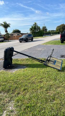 Portable basketball