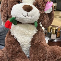 Plush Toy 22 Inch  Rosebud , Plush Puppy 