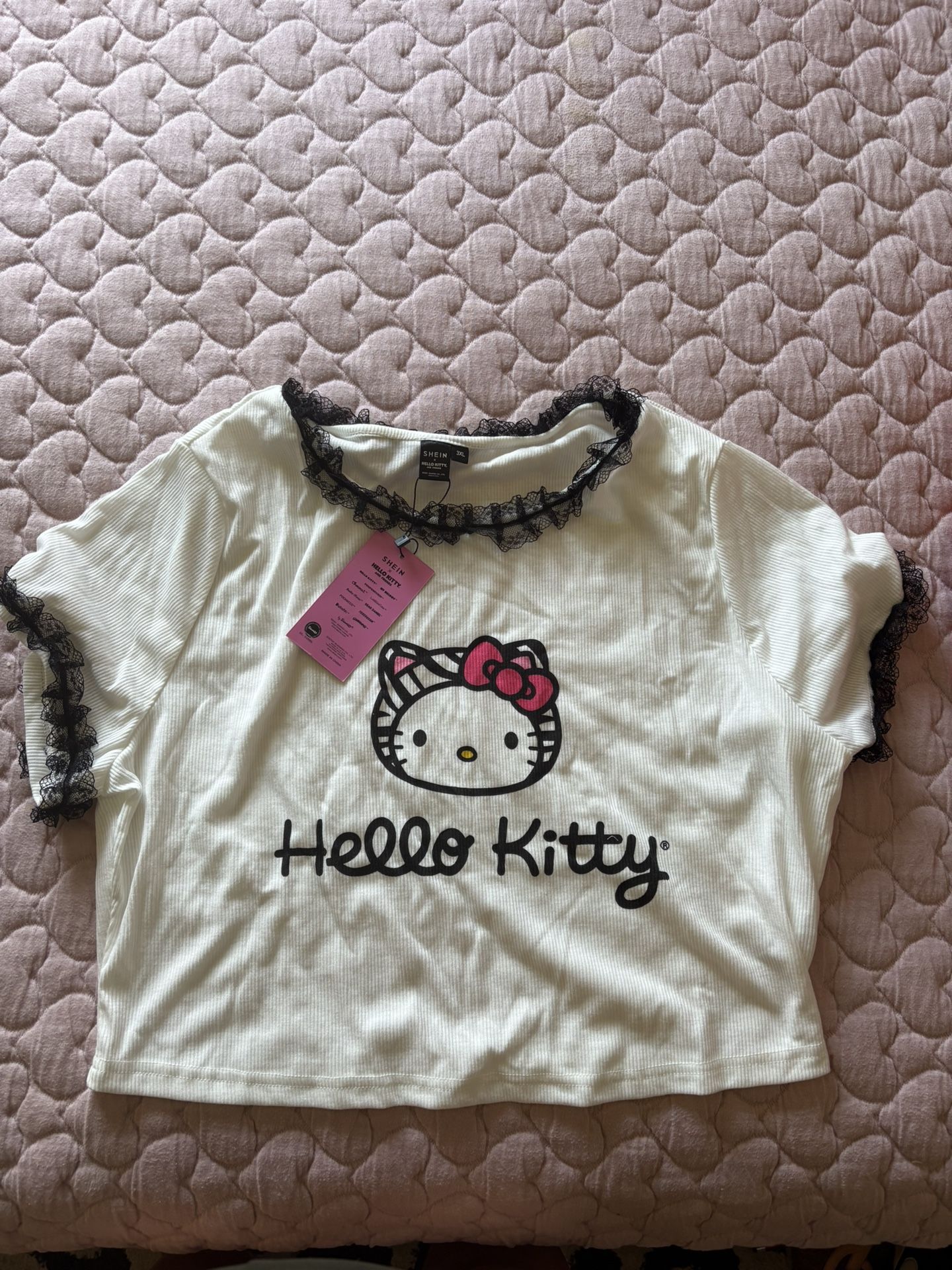 3XL Hello kitty Crop Top