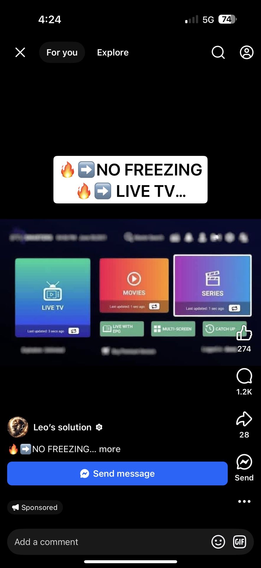 !!!Sunday special!!! $40 Iptv 1 Year (BEST In MIAMI)