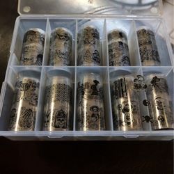 Nail Art Transfer Sticker 1.6x40 In.
