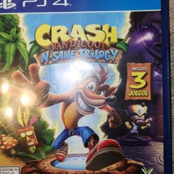 Playstation 4 Ps4 Crash Bandicoot N Sane Trilogy 