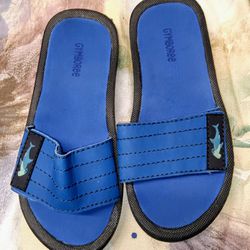 Kids Blue Pool Shoes Size 11