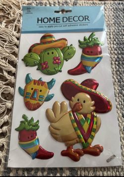 Longking Home Decor Puffy Stickers - New