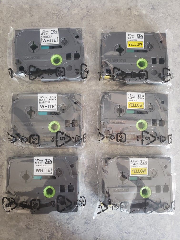 Brother P-Touch lables