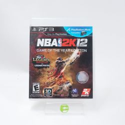 NBA 2K12 [Game of the Year Edition] (Sony PlayStation 3 PS3, 2011)