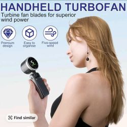 BRAND NEW EXCLUSIVE ✨️ HAND ✋️ FAN WITH MULTIPLE COLOR'S  THEY BLOW OUT  AIR PERFECT  5⭐️STAR