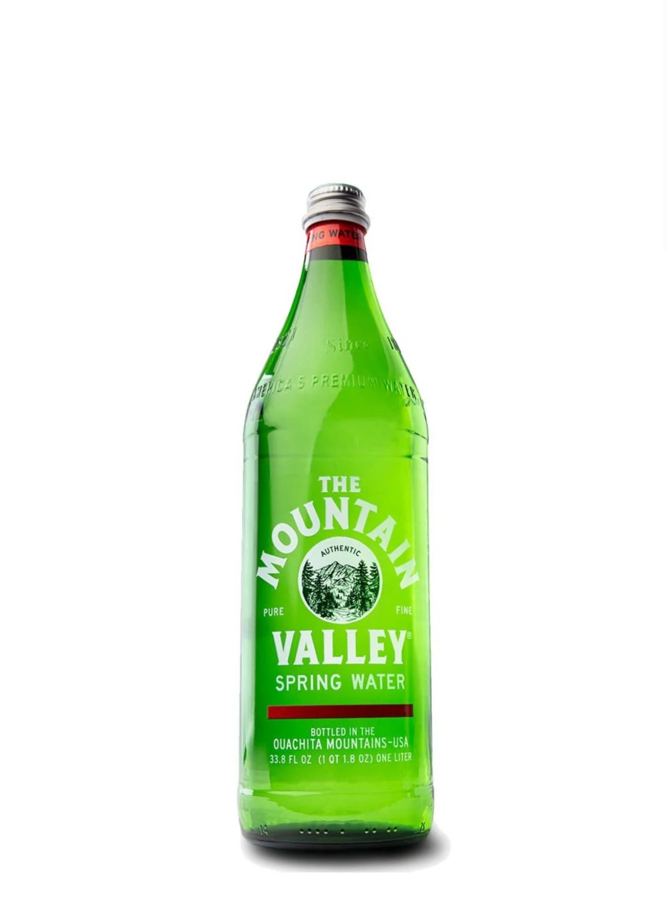 Mountain Valley 1 L SPRING WATER IN GLASS (12 PACK)