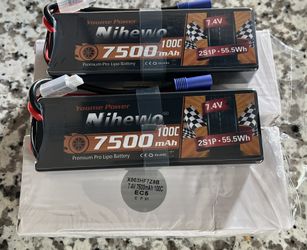 Youme Power 2s 7.4v 7500 100c