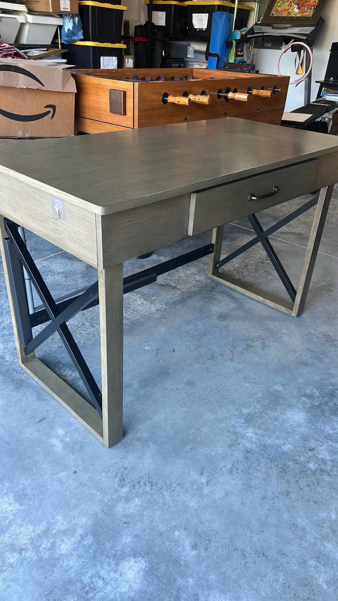 All Wood Desk With Lift Top
