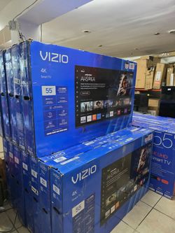 Vizio or Onn 55 inches 4k Smart wifi UHDTV on sale with warranty
