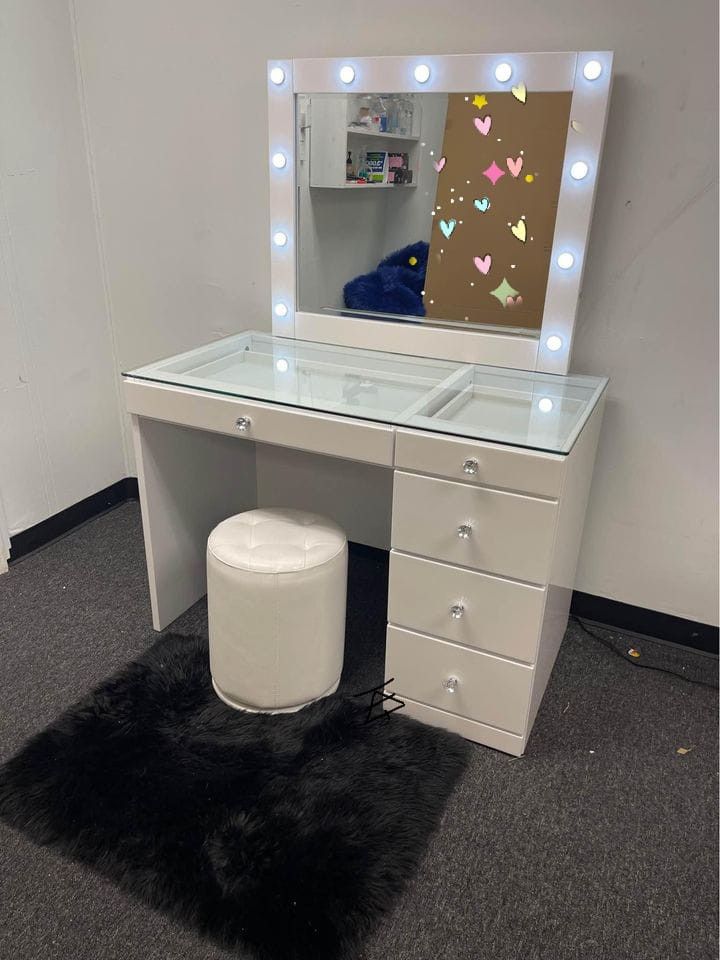 Morgan White Vanity $10 Down Payment And Financing Available