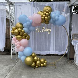 Gender Reveal Balloons Baby Shower Balloon Garland 