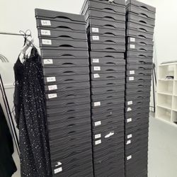 Black Storage Bins 