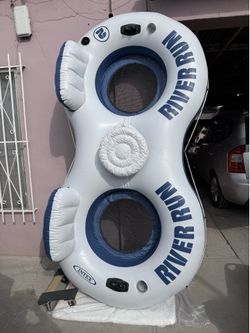 Double Inflable River Run