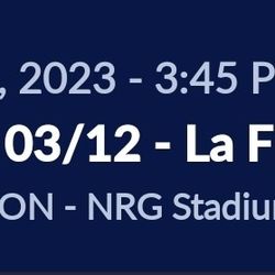 Rodeo Tickets Tejano Day