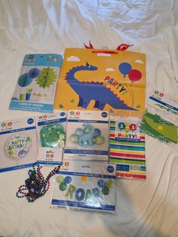 Dinasour birthday bundle