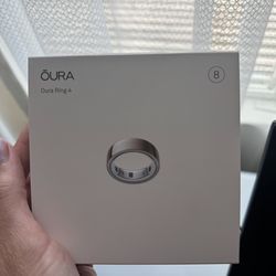 Oura ring -Rose gold, size 8