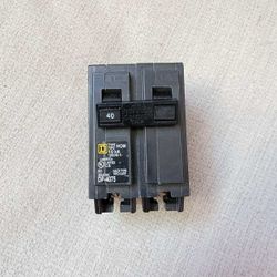 Square D 2 Pole 40A HOMELINE Breaker