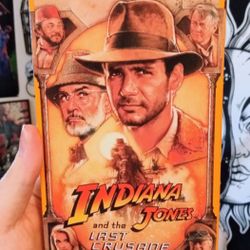 Indiana Jones And The Last Crusade VHS 
