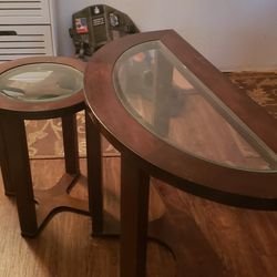 Table Set Of Three (One Large Two Small Ones)