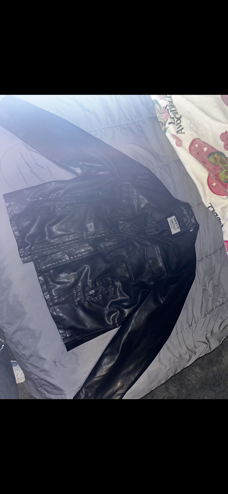 Vintage Levi’s Leather Jacket Size XL