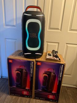 JBL PARTYBOX 130 with Wireless Microphone 🎤  System ($390 EACH) NOT NEGOTIABLE