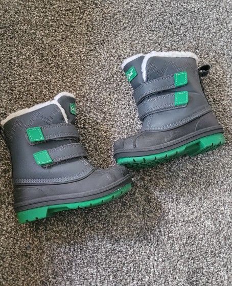 Cat & Jack Kids Winter Snow Boots Size 8c