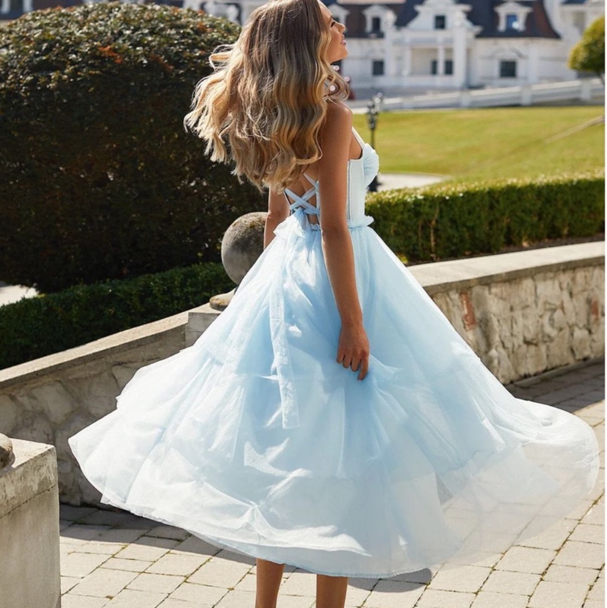 Baby Blue Dress