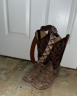 Boots and Belt