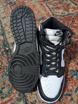 Nike Dunk High Black and White Sneakers