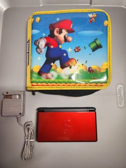 Nintendo Ds Lite /Charger And Stylus