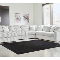 Brand New Ashley Stupendous Alloy Sectional 