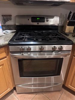 Kenmore Stainless Steel Gas Range