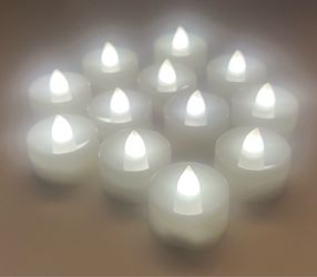 Remote Candles, 12 Pack Timer Candle