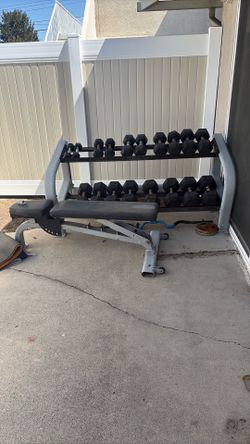 Great condition weight set