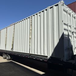 40FT LEASE SPEC ONE TRIP NORMAL WEAR COLOR GRAY Container , Shed , Storage , Shipping , Conex  