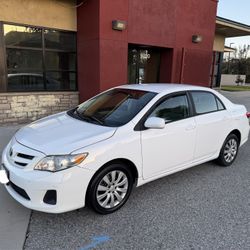 Toyota Corolla LE 2012 With Only 120k Miles, Smog Check Passed Today, No Issues, Clean Title, 09/26 Tags, New Tires, Has 2 Factory Alarm Keys
