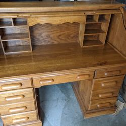 Antique Rolling Desk