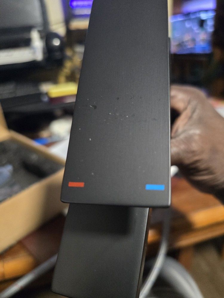 Matt Black Bathroom Sink Faucet Modern Waterfall Spout Single Hole Single Handle Drain And Fill Lines Included #483