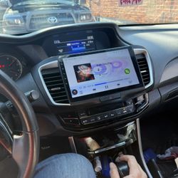2013-2017 Honda Accord  Aftermarket Radio CarPlay 